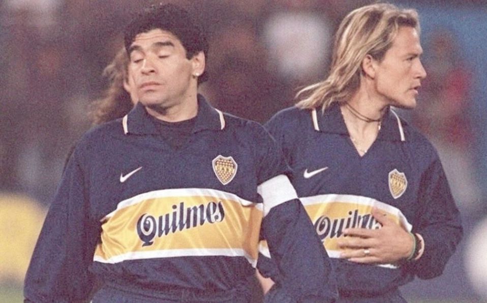 La peculiar relación del Matador Hernández y Diego Maradona