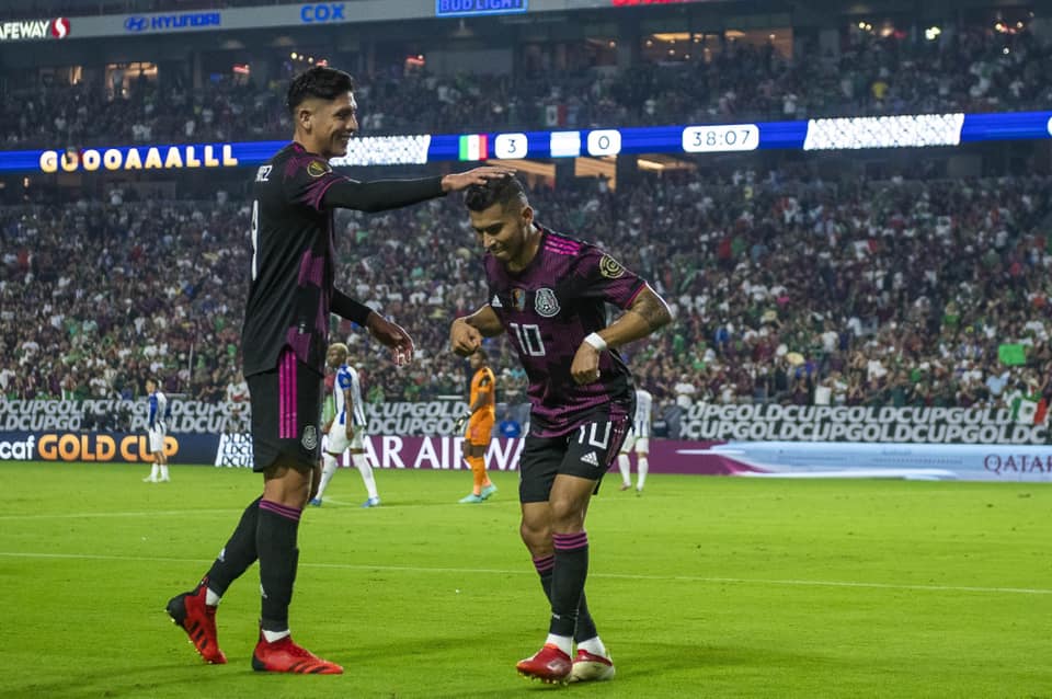 México golea a Honduras y avanza a Semis de la Copa Oro