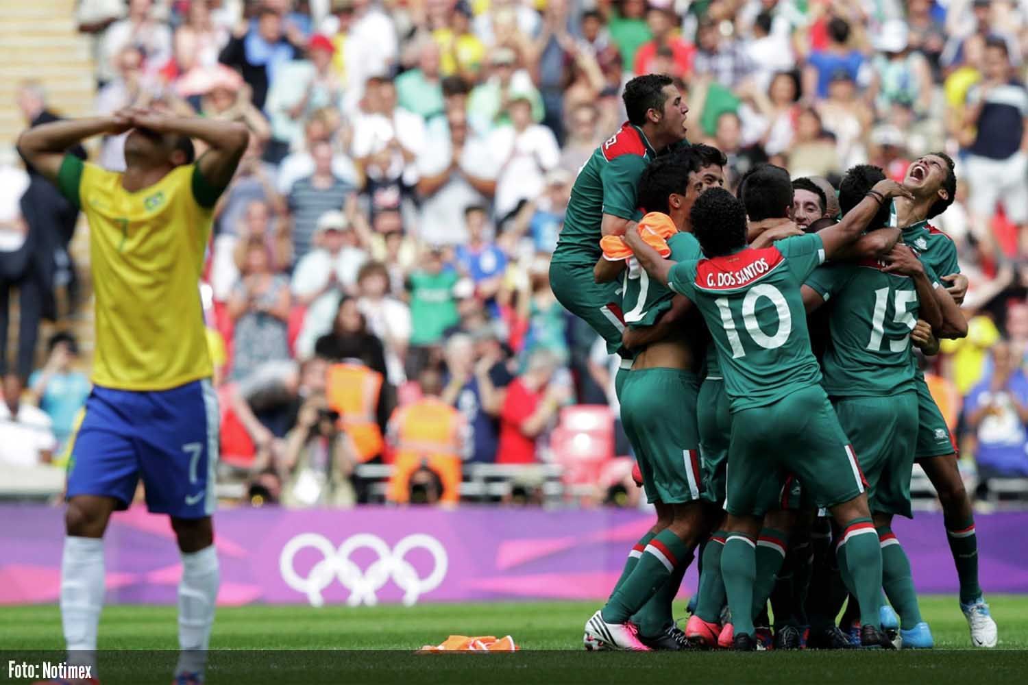 Grandes triunfos de México sobre Brasil Parte 2
