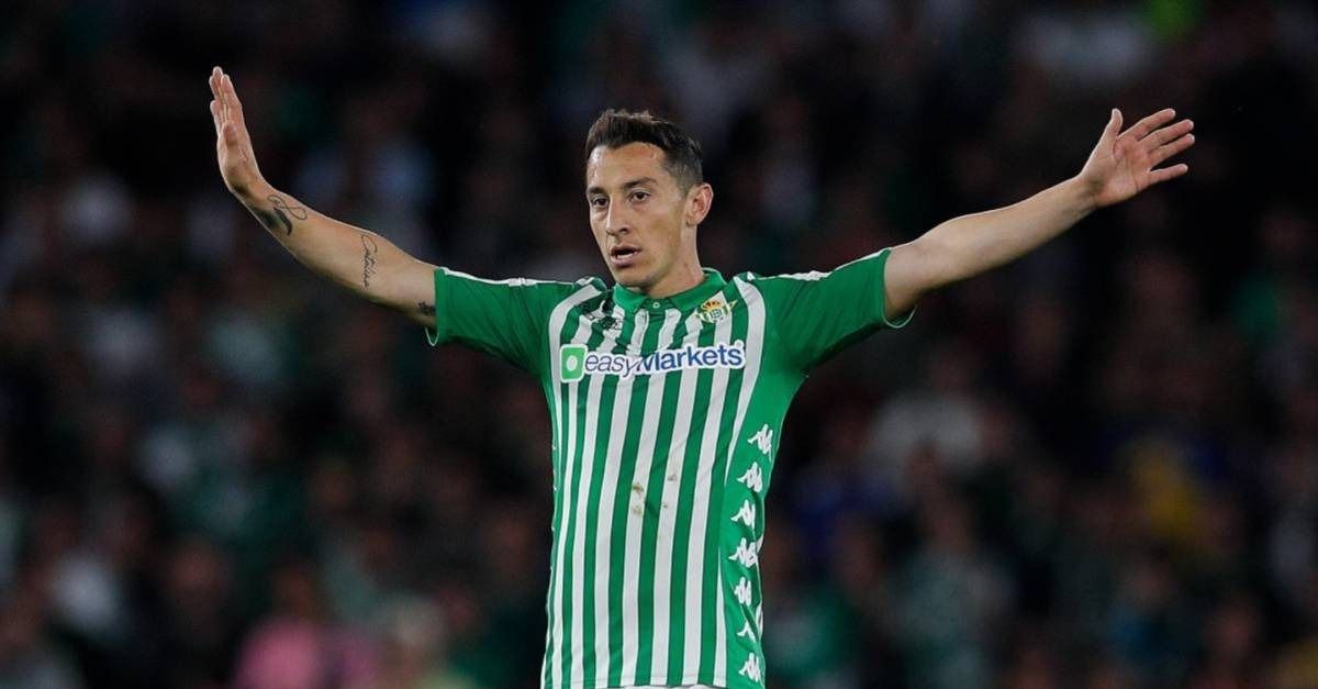 Andrés Guardado llegó a los 350 partidos en Europa