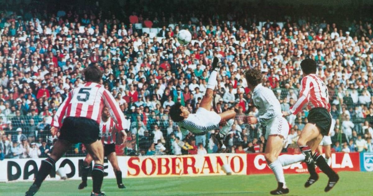 ¿Cuántos goles de chilena y tijera metió Hugo Sánchez con el Real Madrid?
