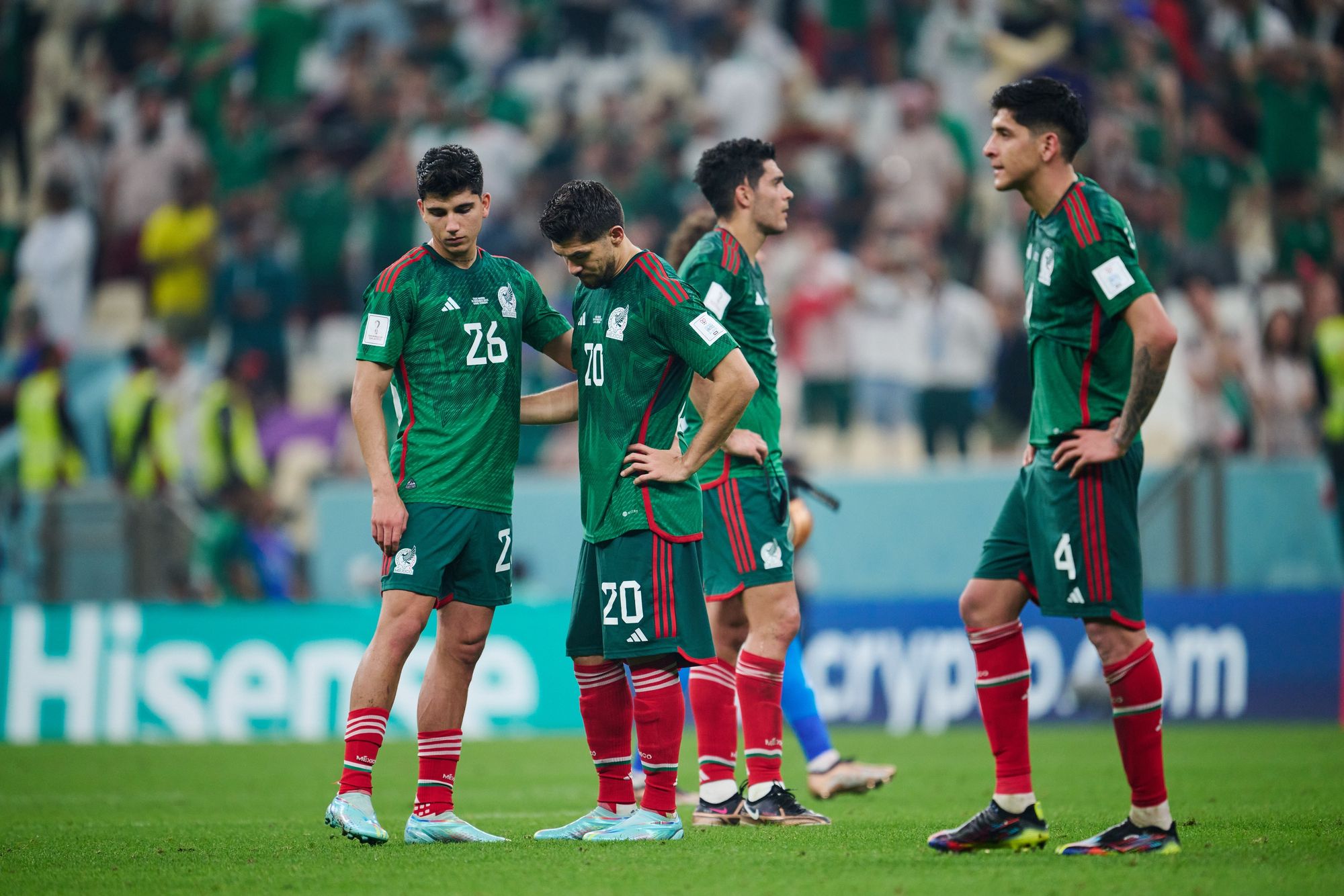 México venció a Arabia pero aún así está fuera de Catar 2022