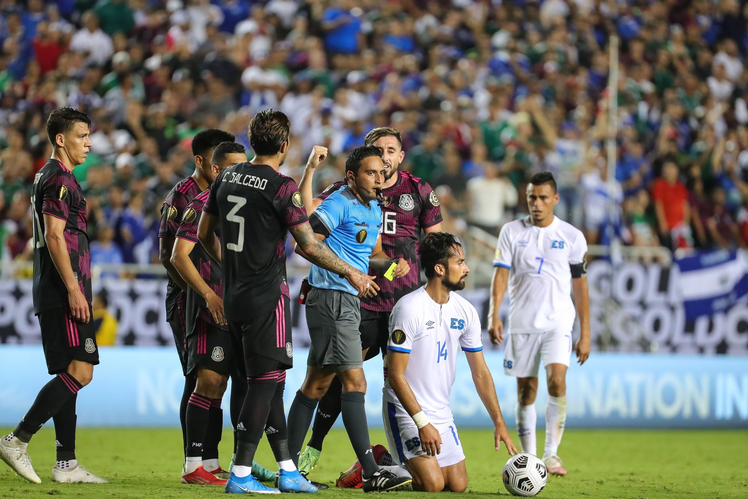 Los mejores momentos de México vs El Salvador en fotos